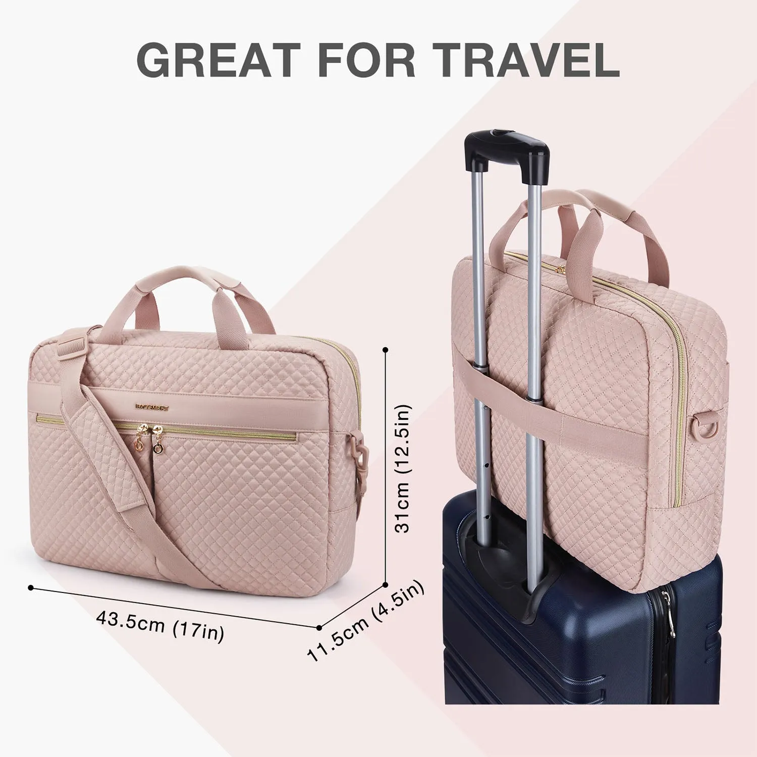 17.3 Inch Laptop Briefcase for Women