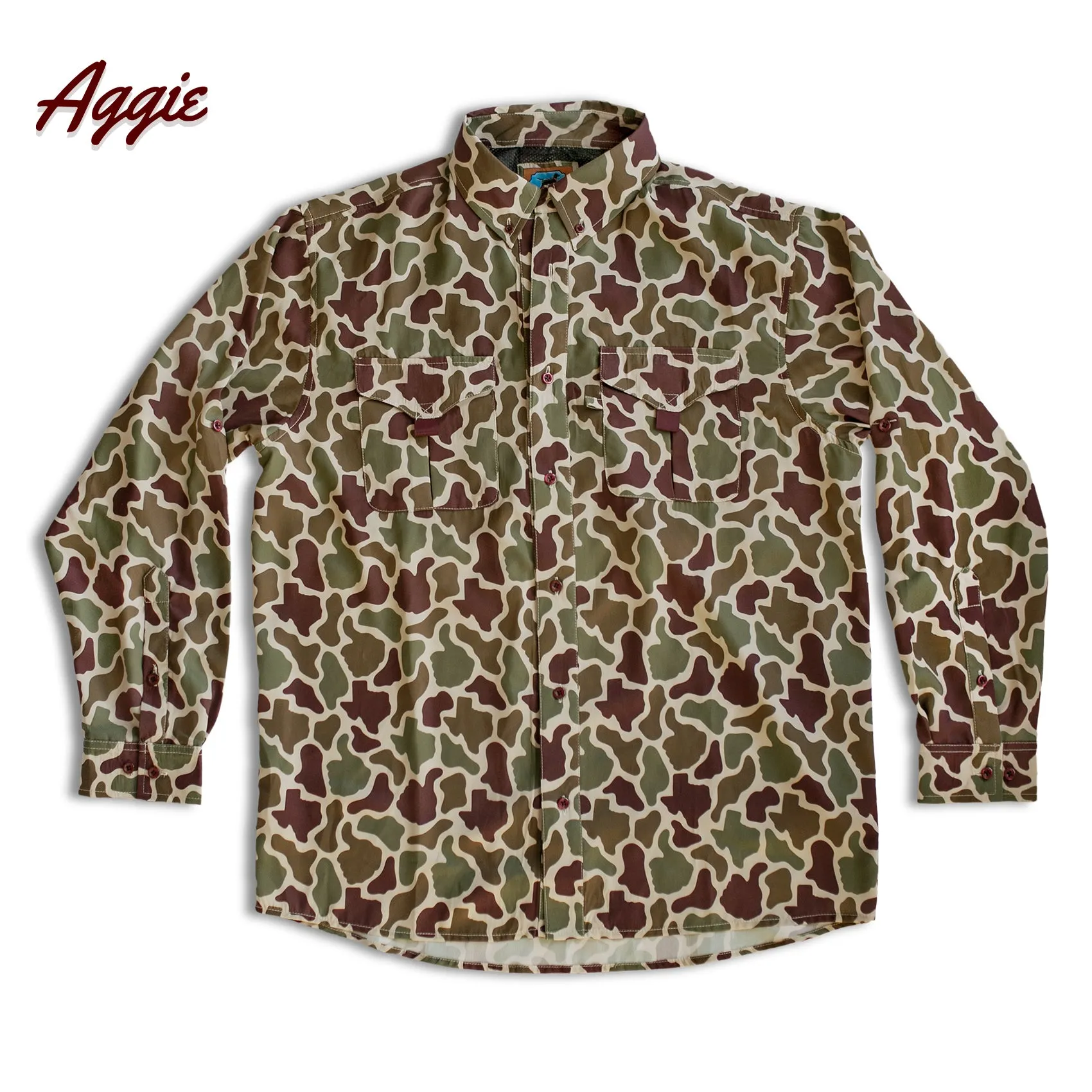 Aggie Camo - Frio Tech Long Sleeve