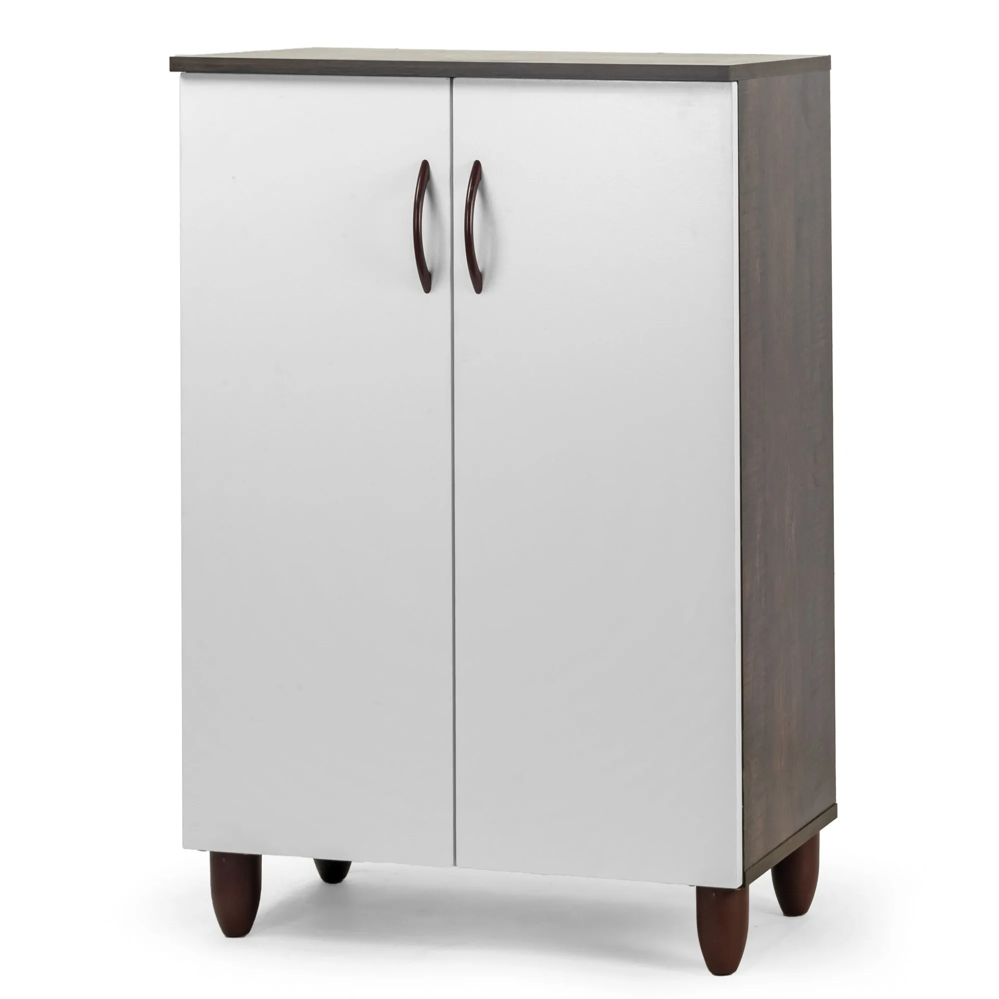 Anthea Two-door Shoe Cabinet with Four Shelves