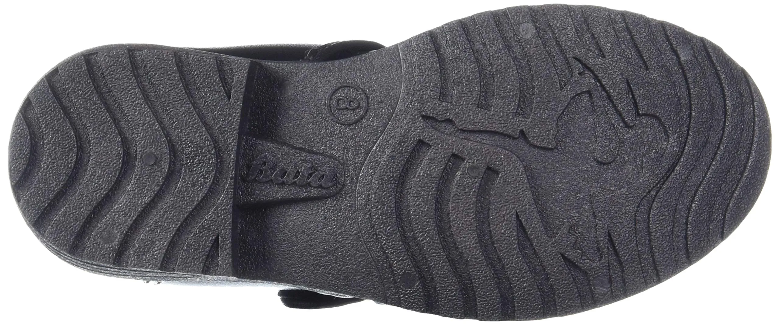 Bata Unisex-Child NOVA Ballerina Black Sneaker - 13 UK (3116489)