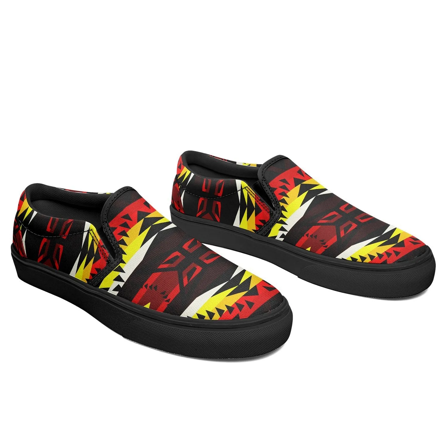 Canyon War Party Otoyimm Kid's Canvas Slip On Shoes