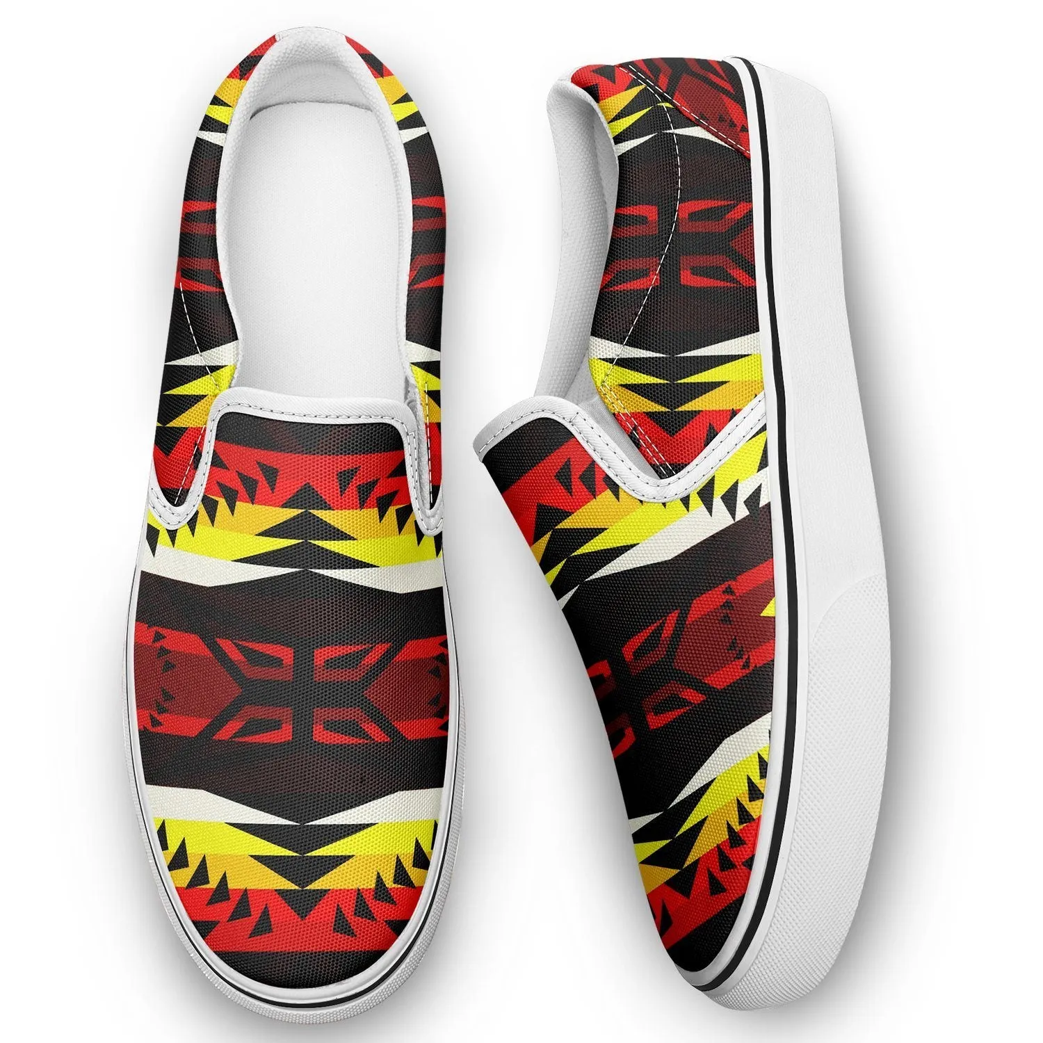 Canyon War Party Otoyimm Kid's Canvas Slip On Shoes