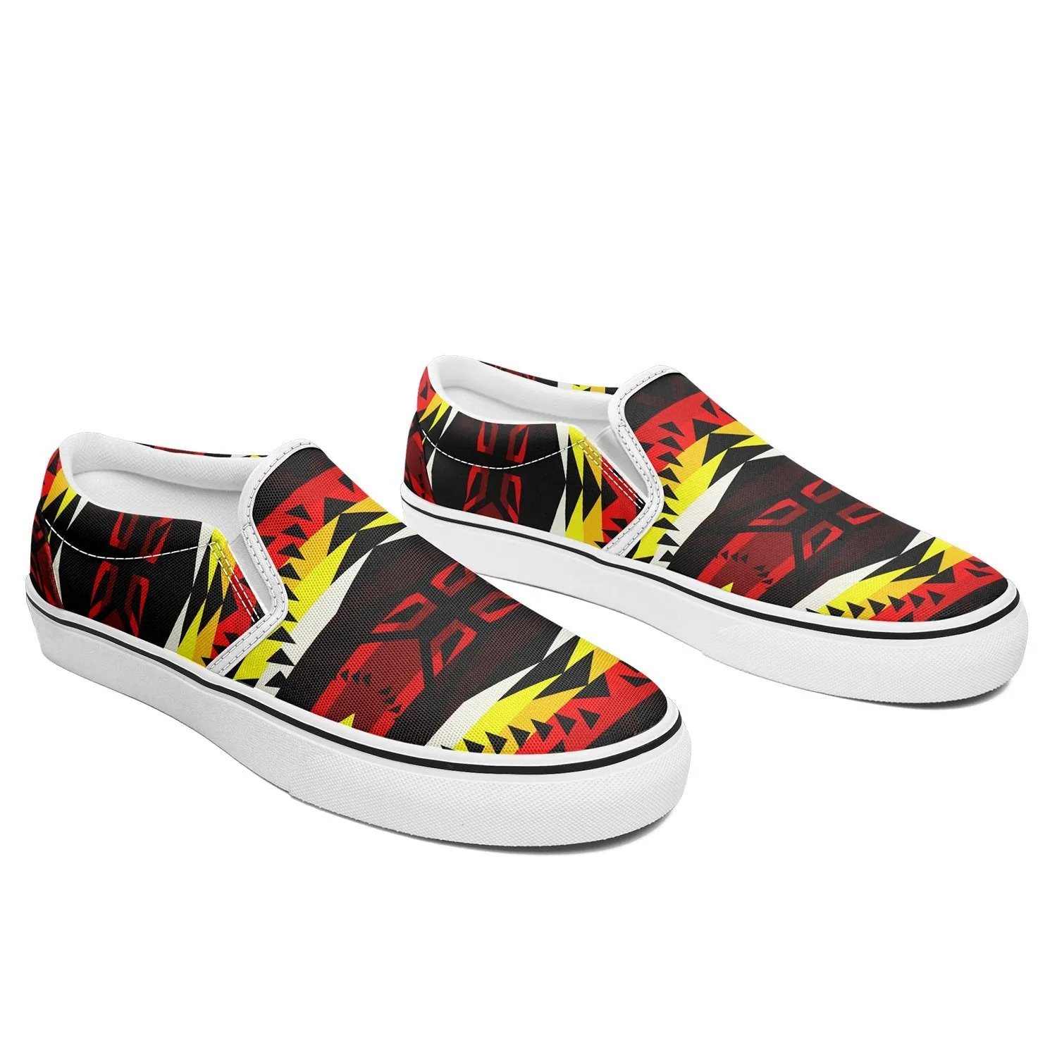 Canyon War Party Otoyimm Kid's Canvas Slip On Shoes