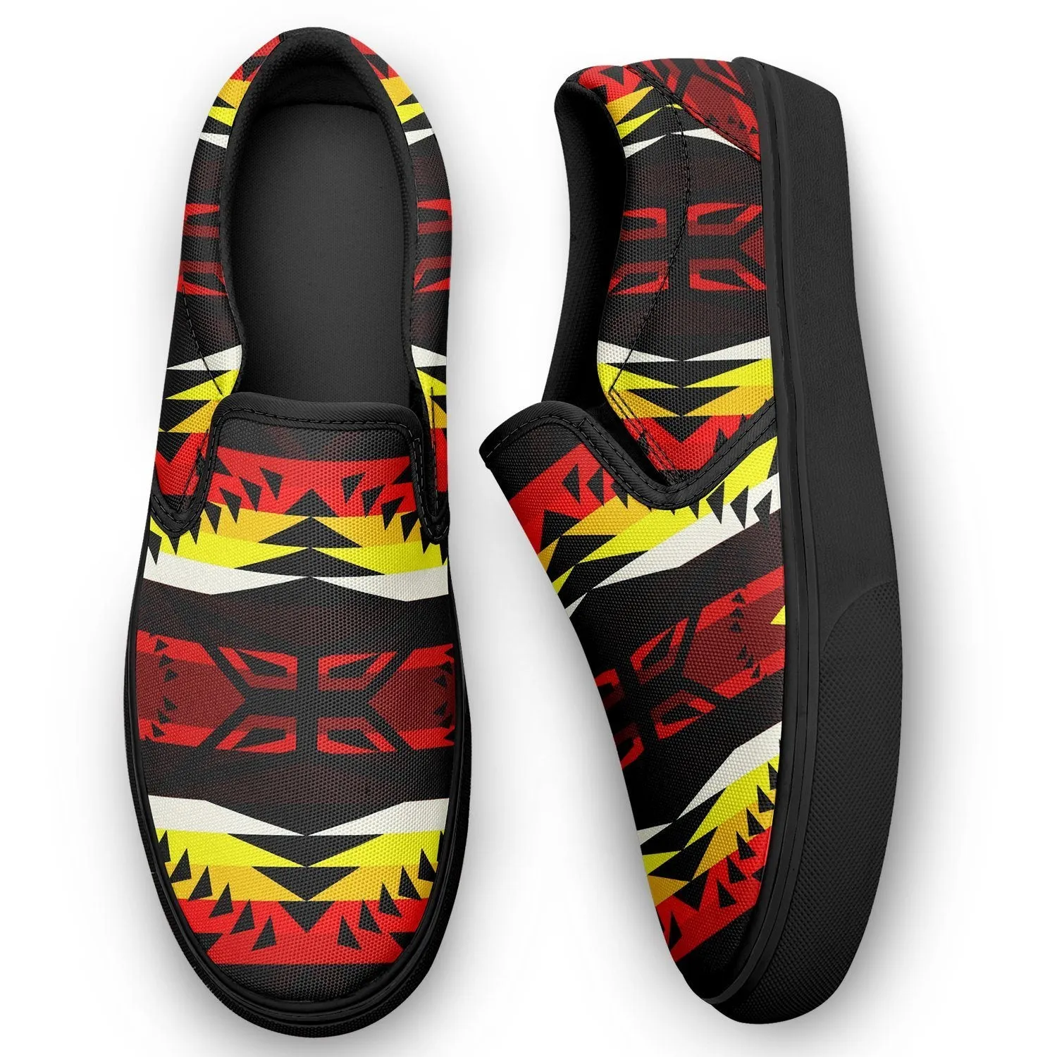 Canyon War Party Otoyimm Kid's Canvas Slip On Shoes