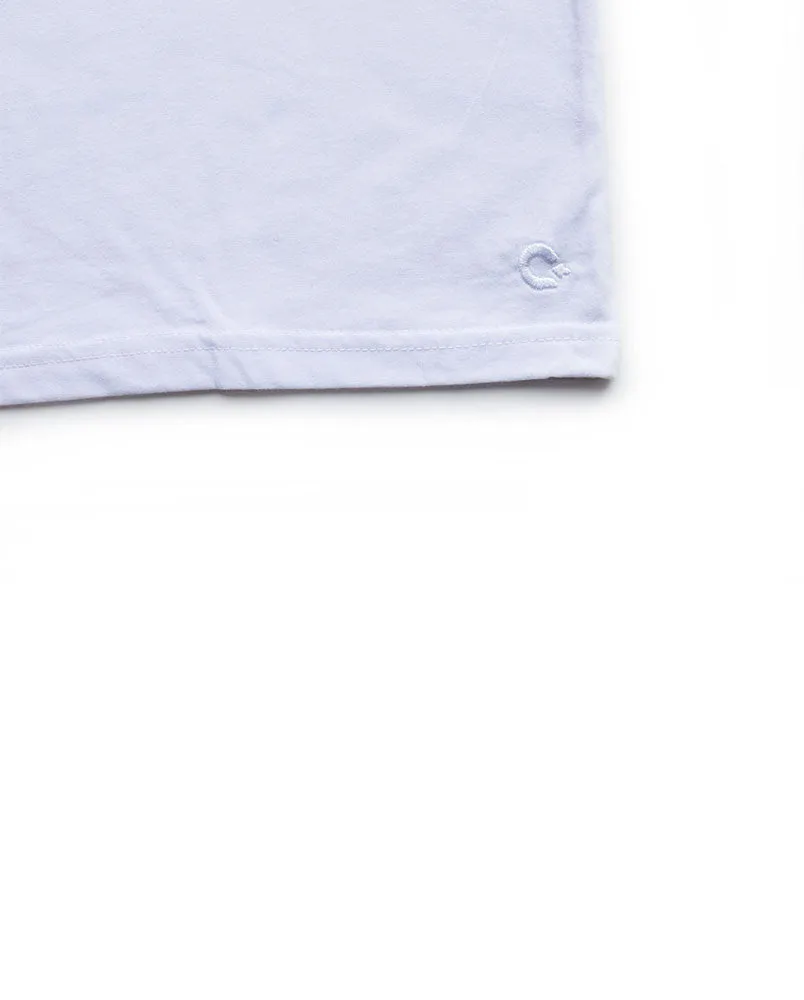 Deck Logo Premium Tee - White