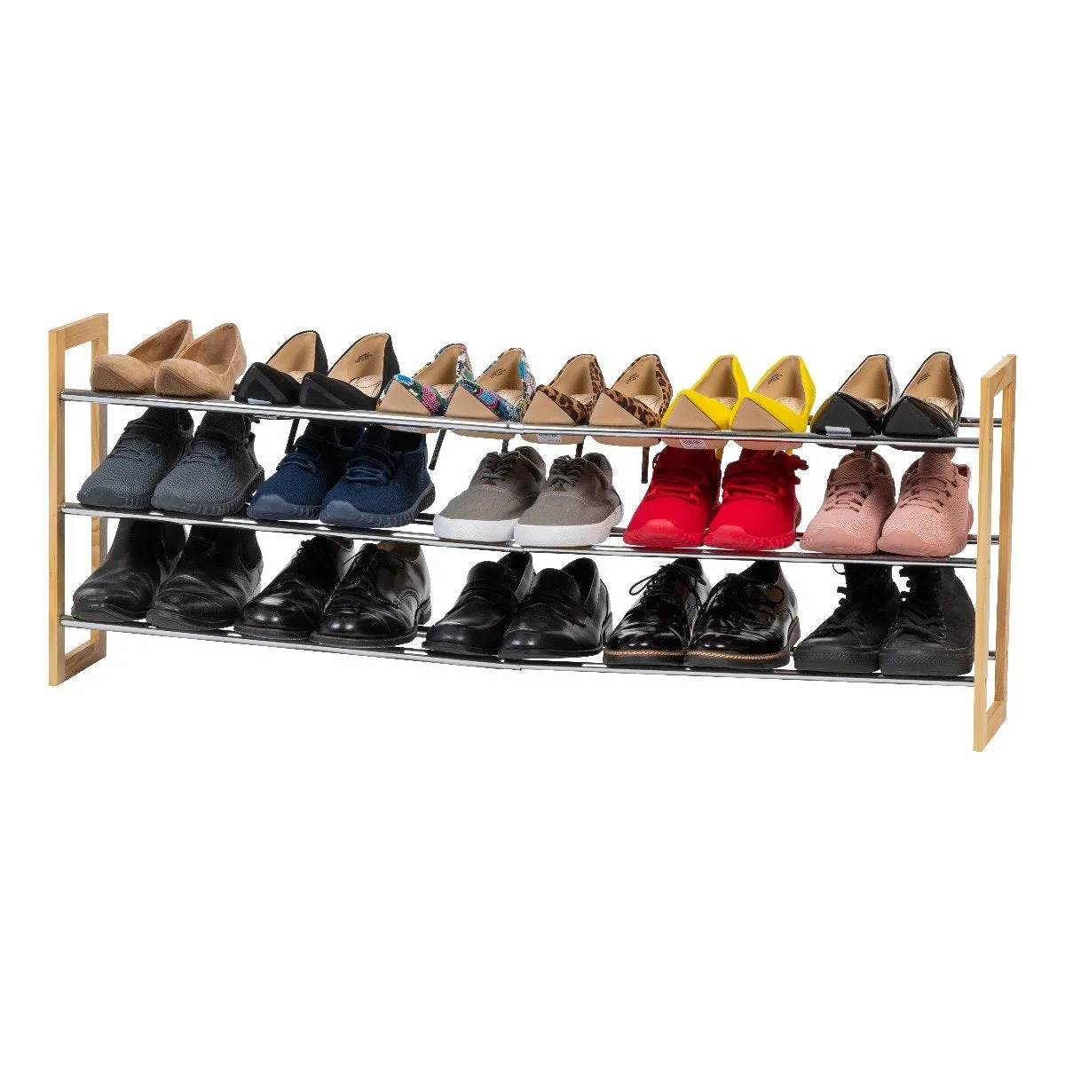 Extendable Shoe Rack - 3 Tier