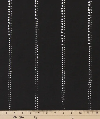 Fabric Sample Only 3x5 inch - Carlo Dotted Stripes Water Resistant - Choice of Color