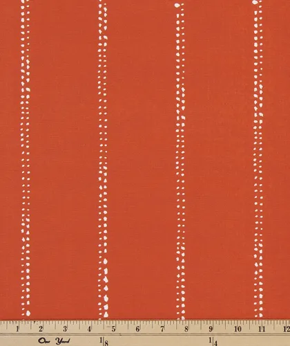 Fabric Sample Only 3x5 inch - Carlo Dotted Stripes Water Resistant - Choice of Color