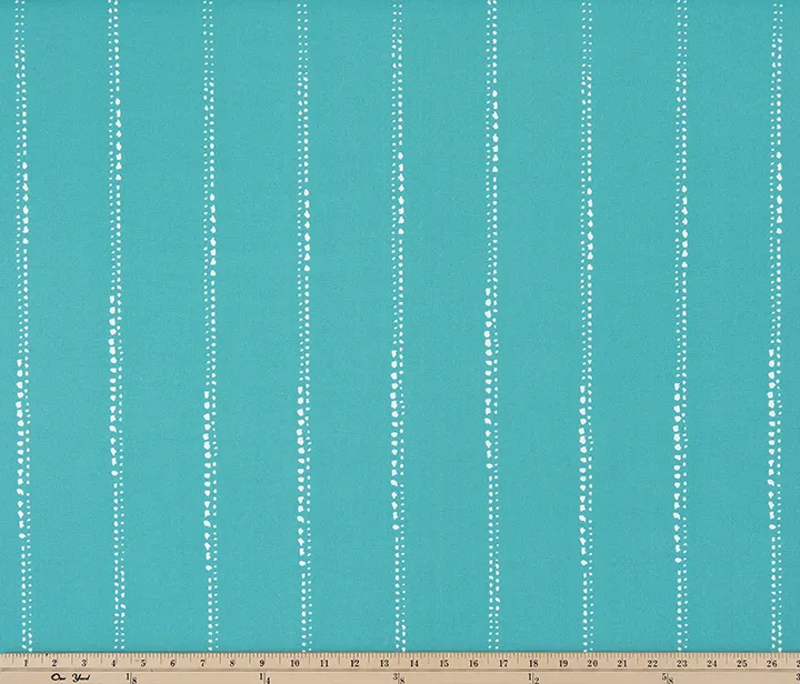 Fabric Sample Only 3x5 inch - Carlo Dotted Stripes Water Resistant - Choice of Color