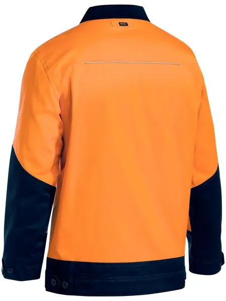 Hi Vis Drill Jacket With Liquid Repellent Finish BJ6917