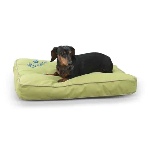 K&h Pet Products Just Relaxin' Indoor-outdoor Pet Bed Small Green 18" X 26" X 3.5"