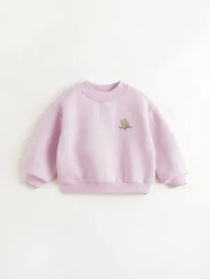 MARC & JANIE Boys Girls Loose Polar Fleece Sweatshirt 240991