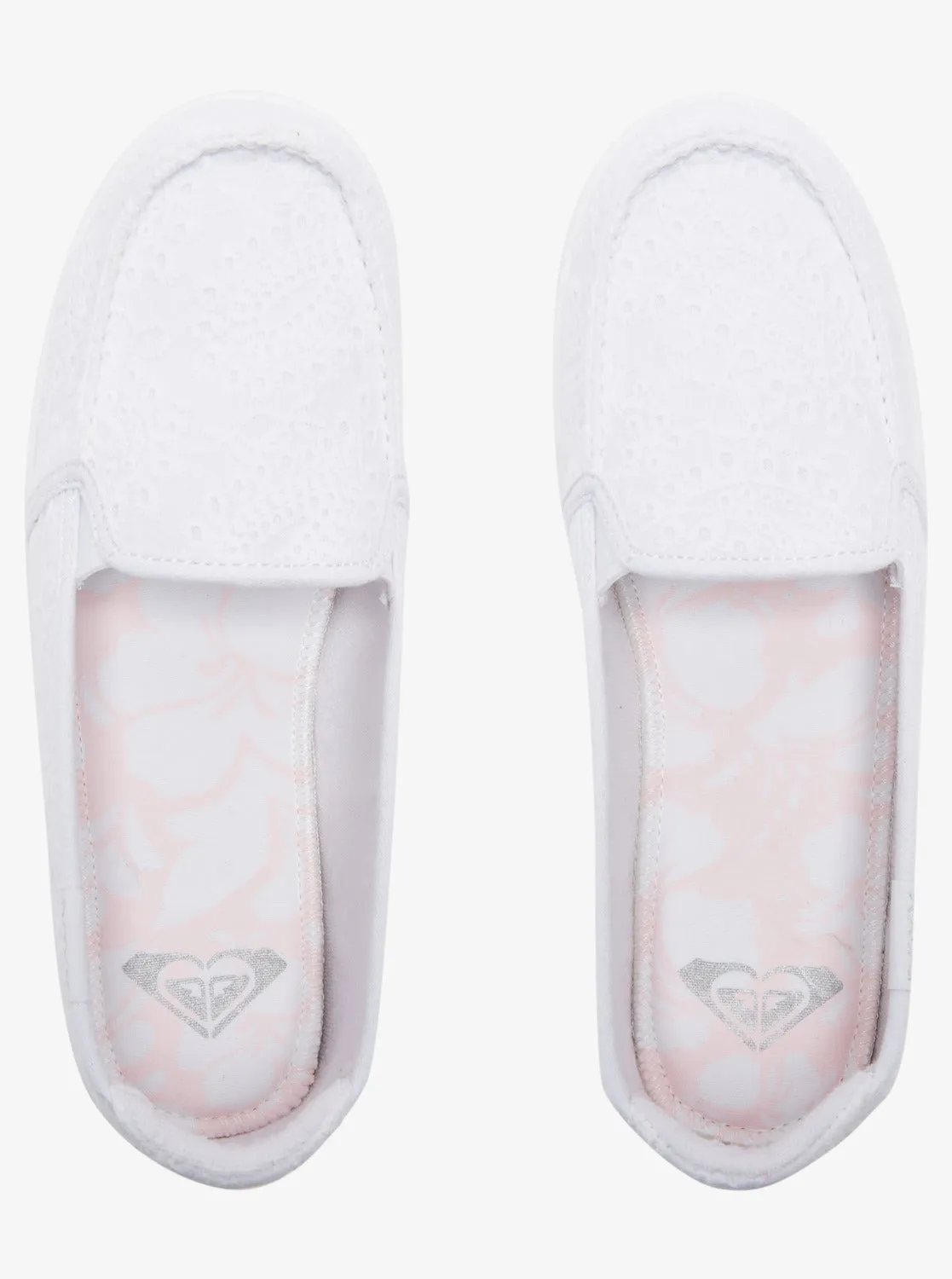 Minnow Slip-On Shoes - White/White