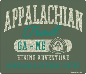 NOC Appalachian Trail GA-ME Hiking Adventure Sticker