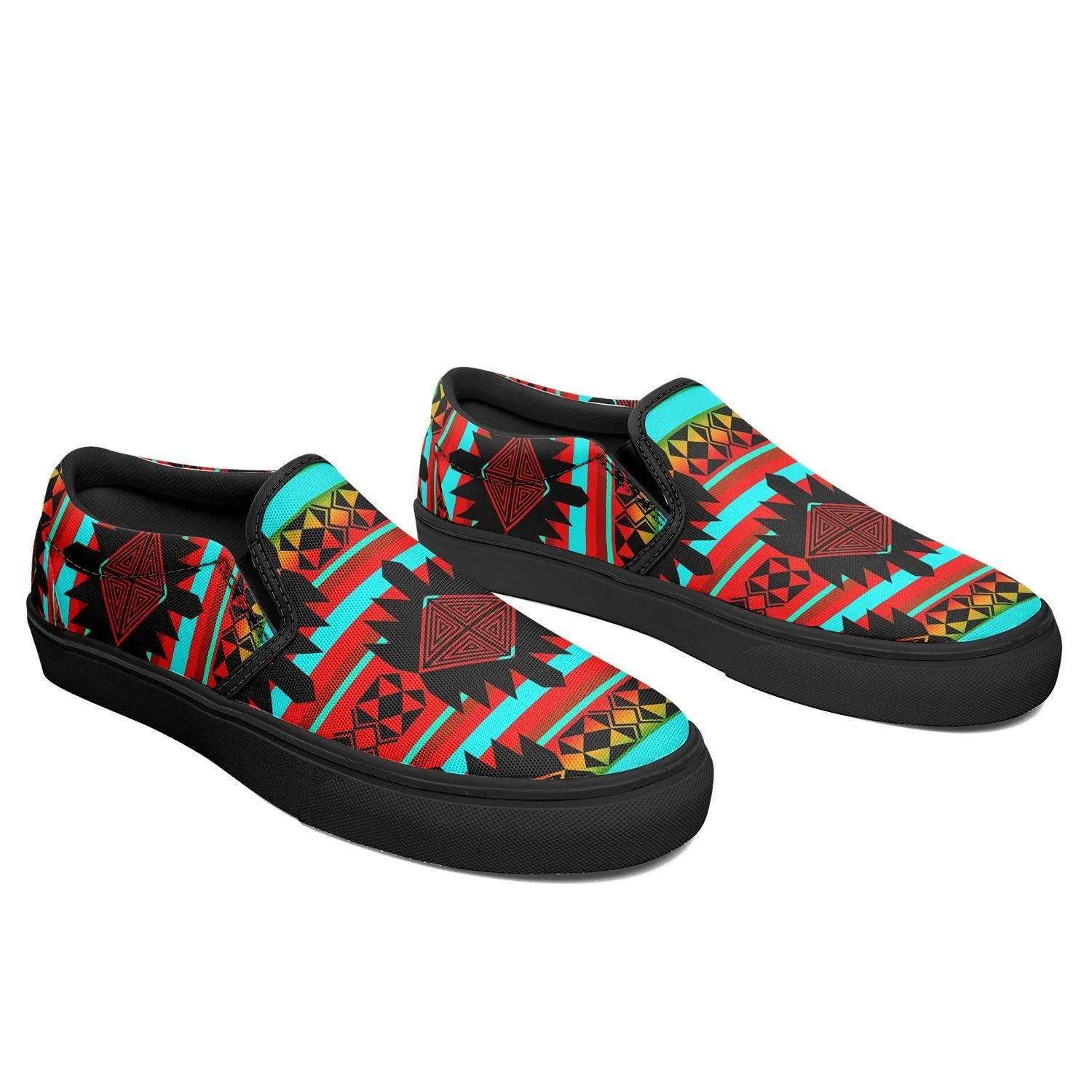 Okotoks Arrow Otoyimm Kid's Canvas Slip On Shoes