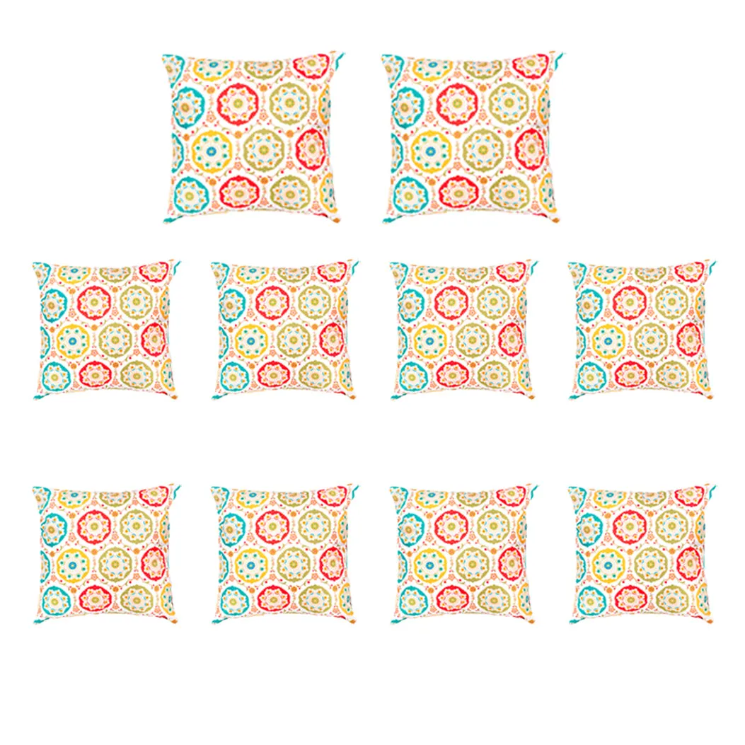 Outdoor Water Resistant Scatter Cushions | Garden Comfy Printed Pillow