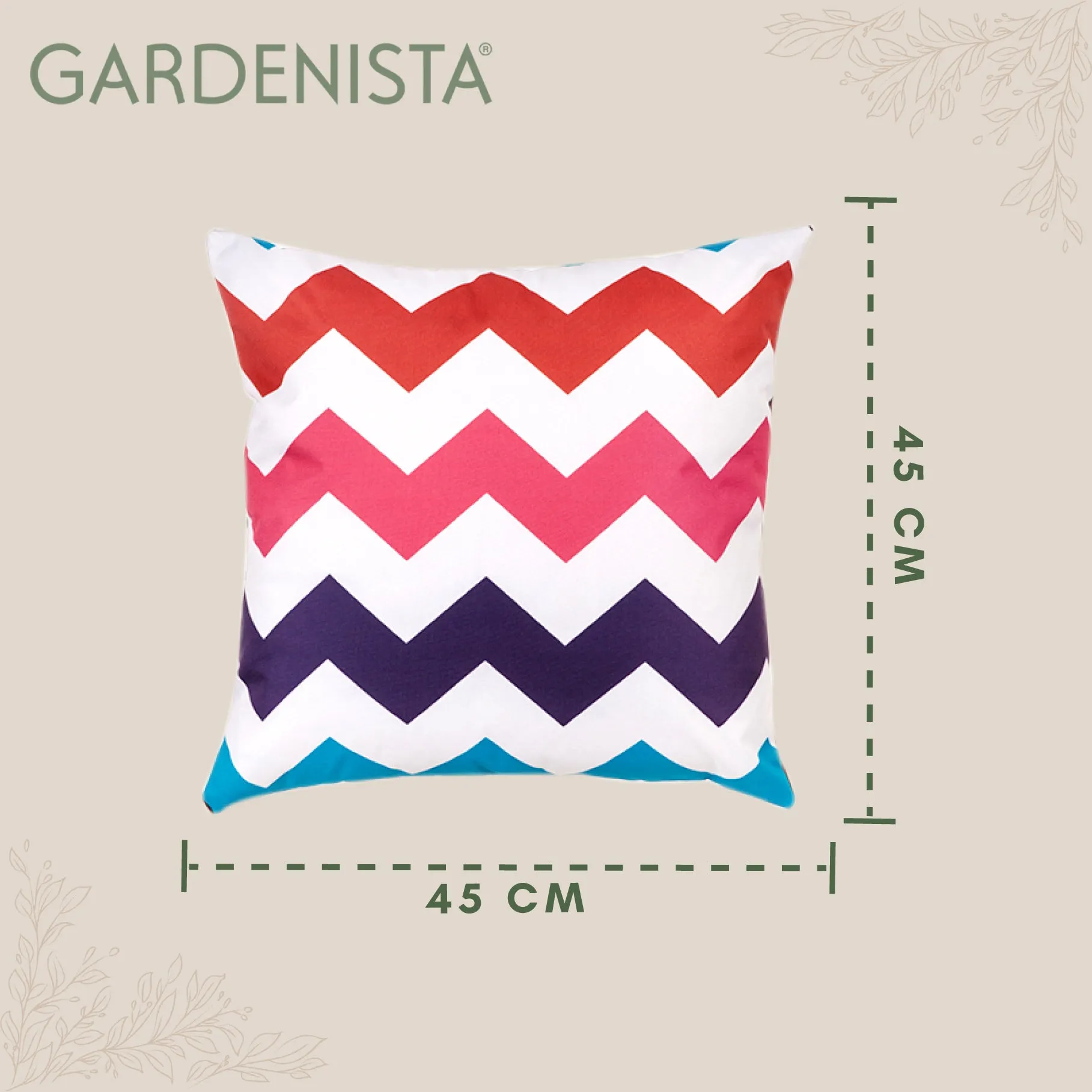 Outdoor Water Resistant Scatter Cushions | Garden Printed Cushions