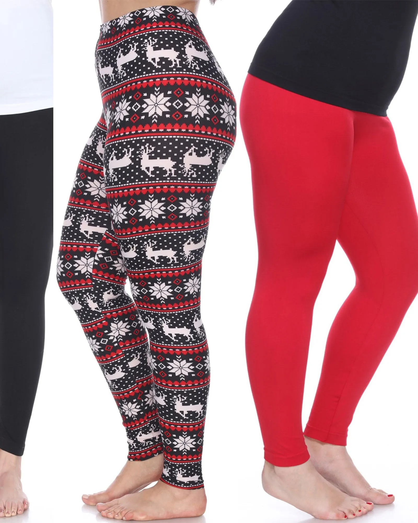 Pack of 3 Leggings | PACK 152 - Red