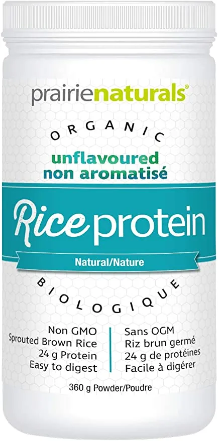 Prairie Naturals Organic Sprouted Brown Rice Protein, Unflavoured