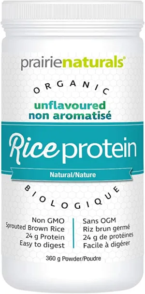 Prairie Naturals Organic Sprouted Brown Rice Protein, Unflavoured