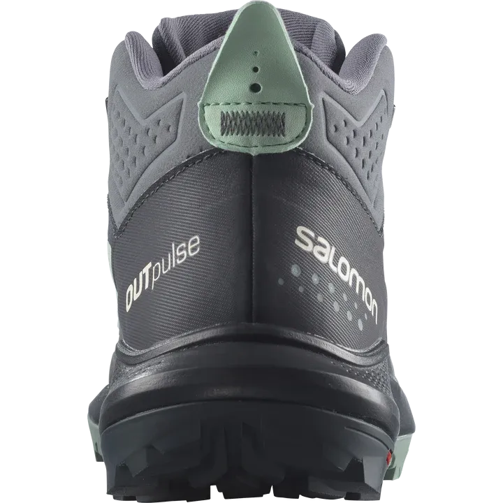 Salomon Outpulse GTX Mid Hiking Boot (Women's) Ebony/Quiet Shade/Ebony