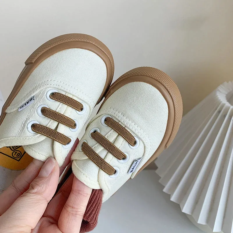 Slip-On Solid Canvas Shoes