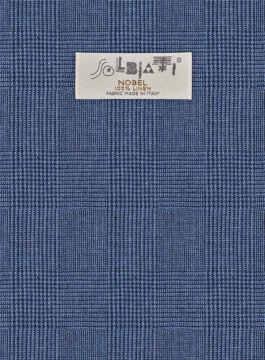 Solbiati Blue Prince Linen Suit