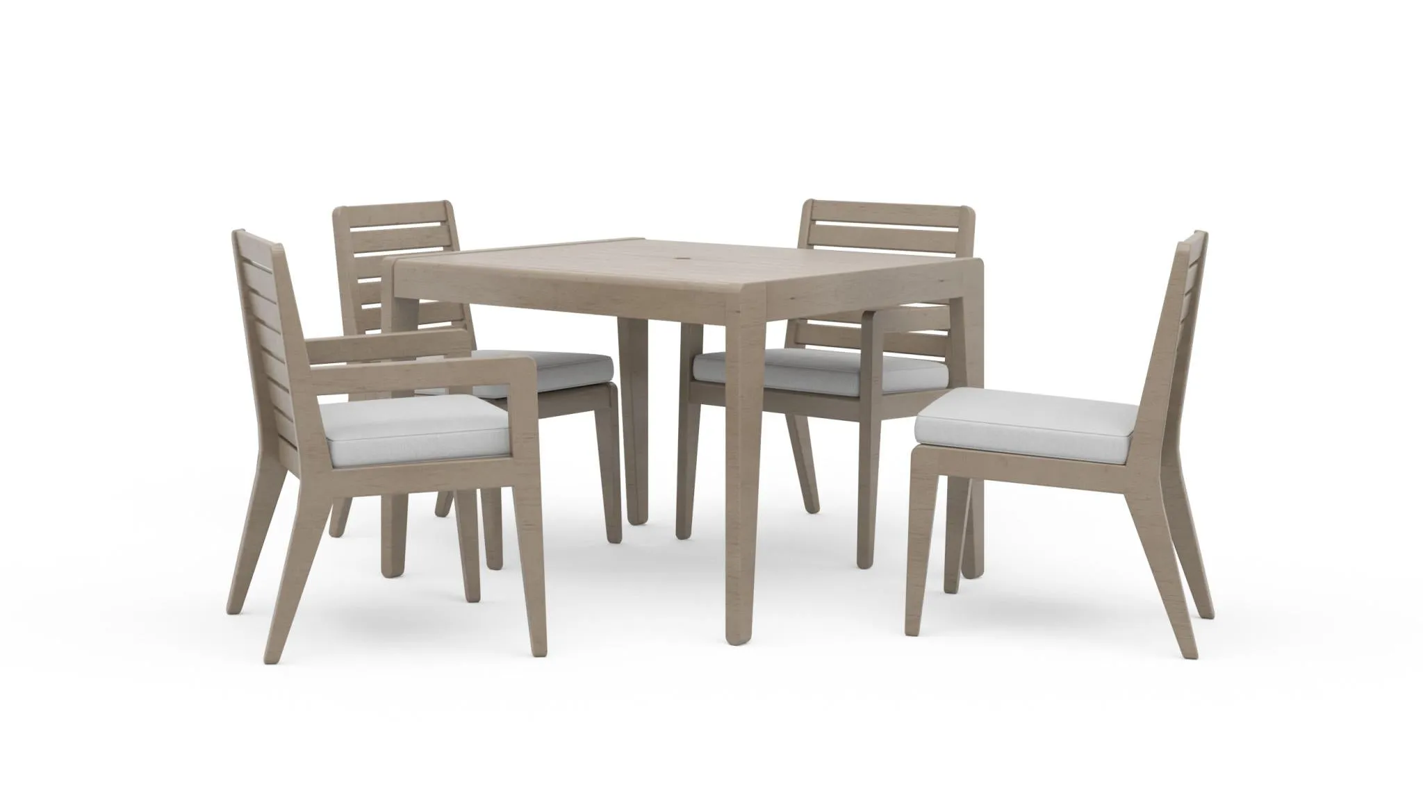 Sustain Outdoor Dining Table and Four Chairs by homestyles