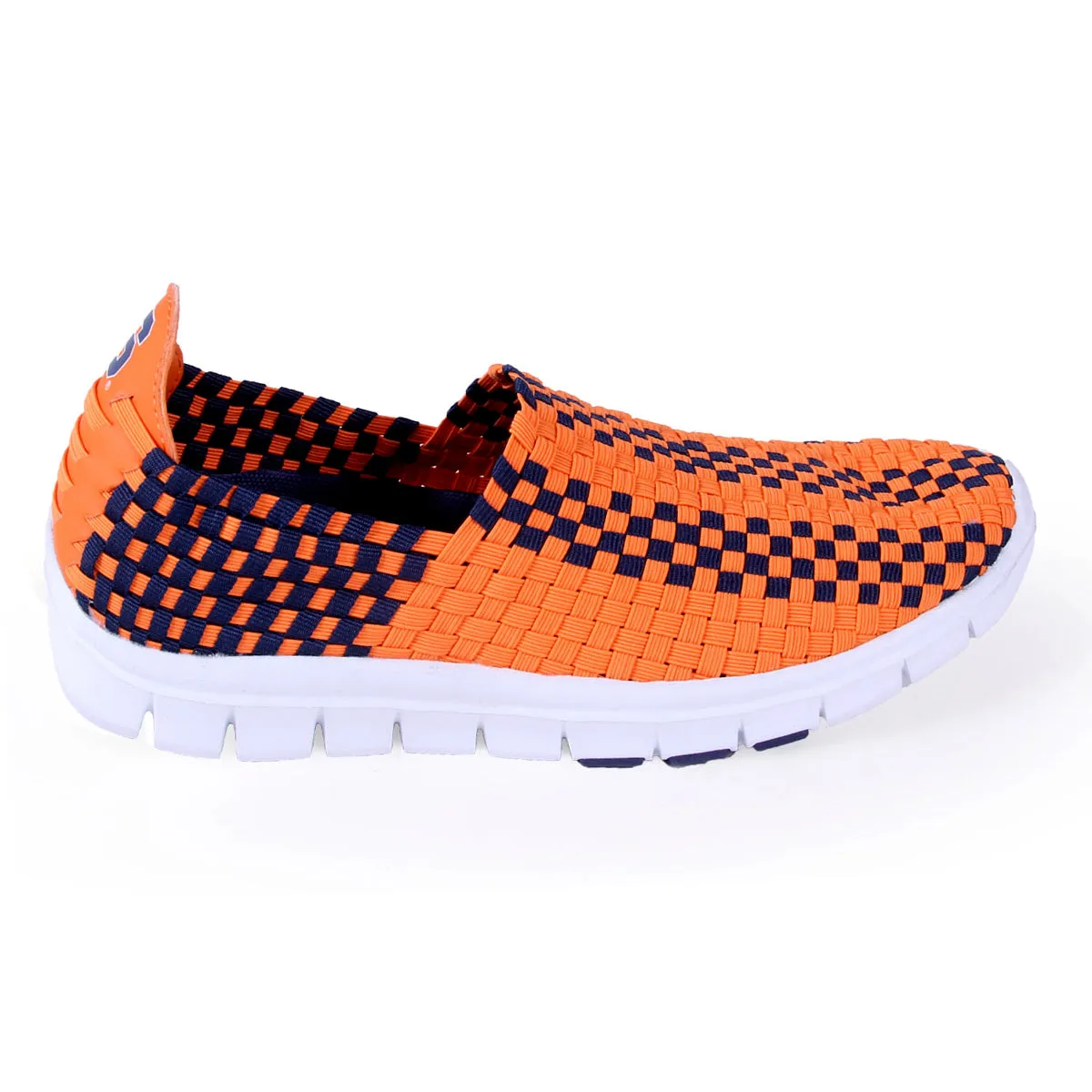 Syracuse Orange Woven Colors Comfy Slip On Shoes