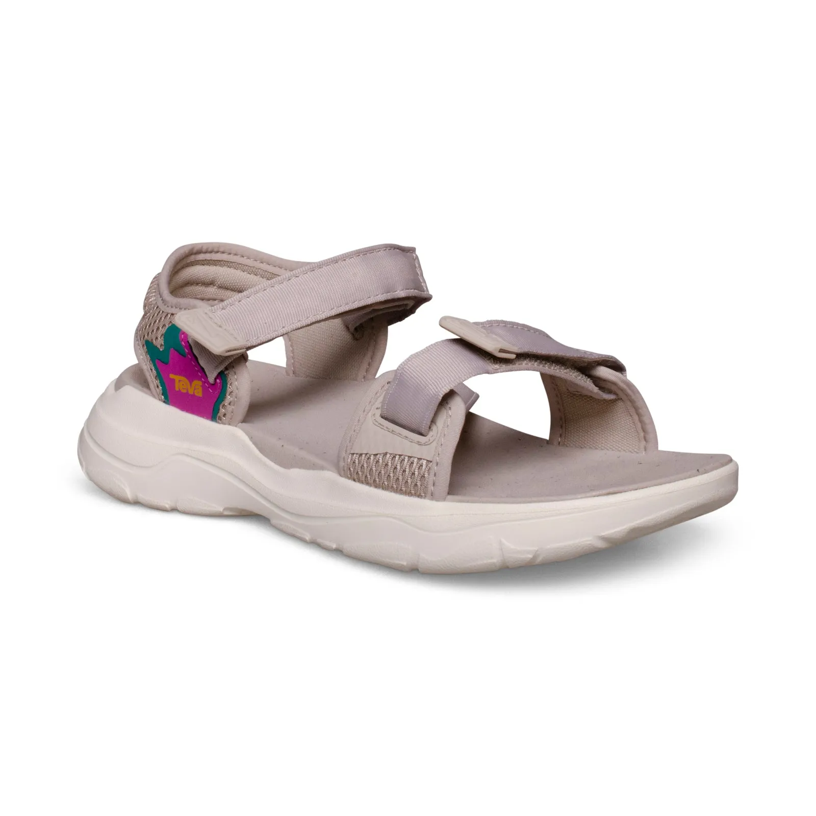 Teva Zymic Feather Grey Sandals - Women's