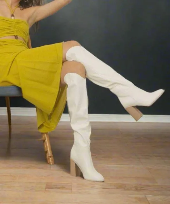 The Stephanie White Boots by Oasis Society