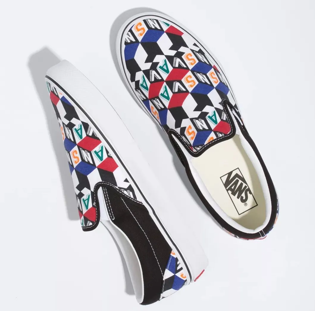 Vans Slip-On Checker Cube Mutli