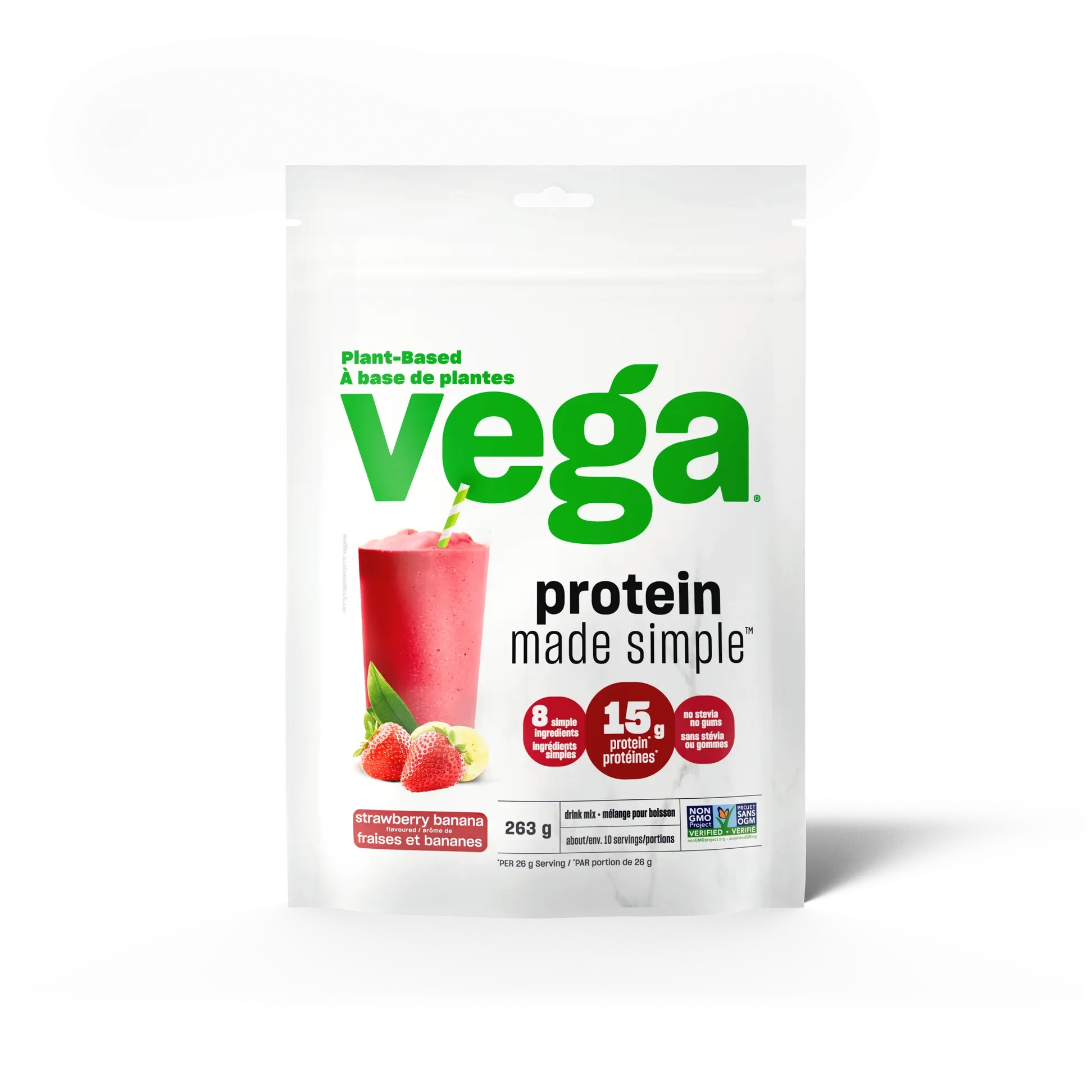 Vega® Protein Made Simple™ Strawberry Banana