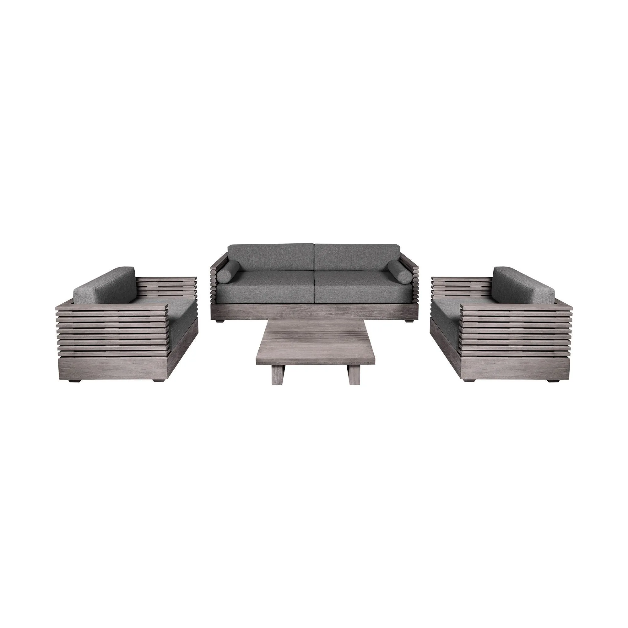 Vivid - Outdoor Patio 4 Piece Conversation Set