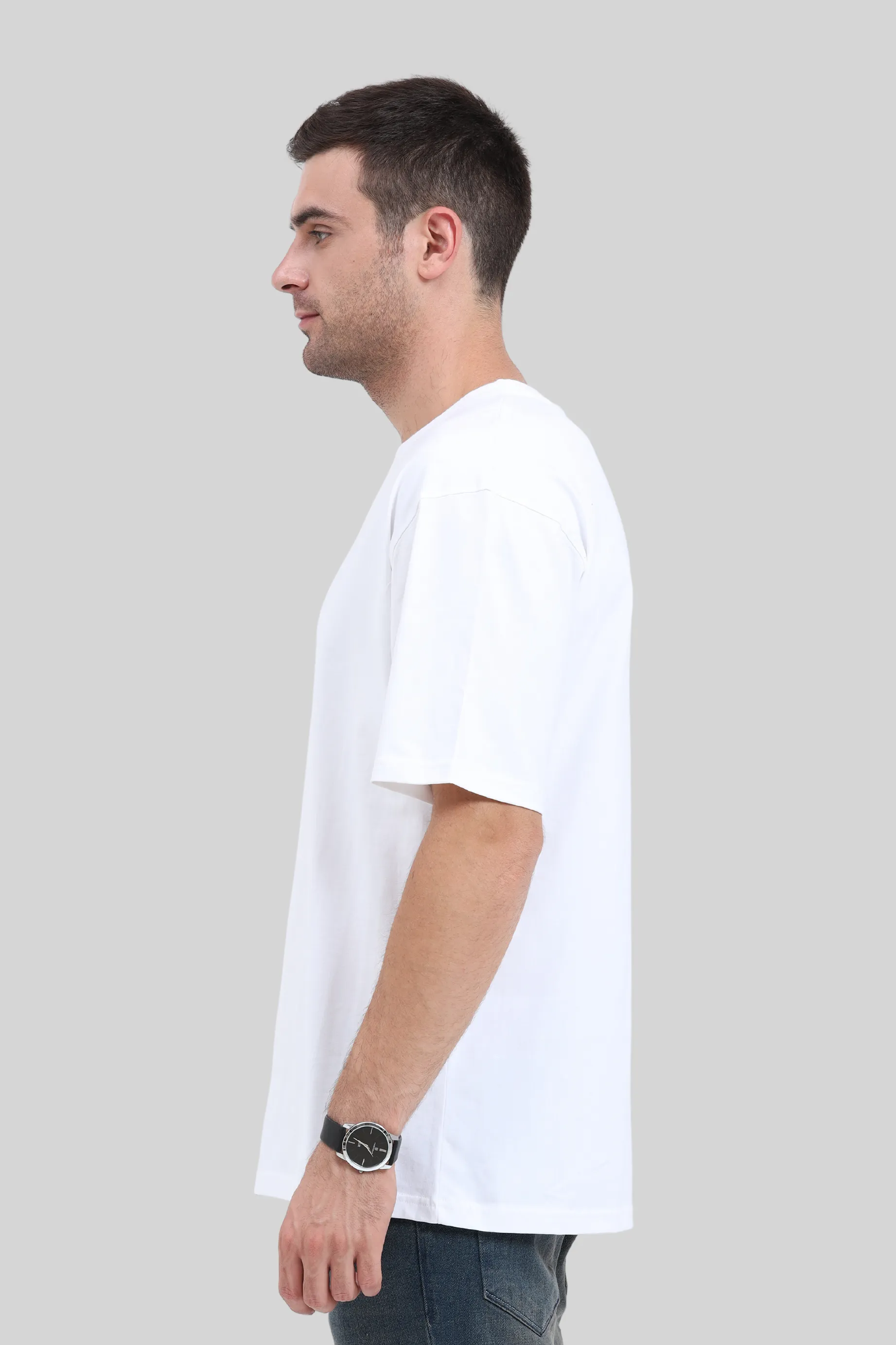 White Oversized T-shirt for men