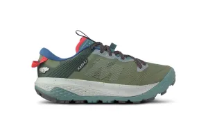 WOMEN'S IKONI TRAIL 1.0 - OIL GREEN / MINERAL BLUE