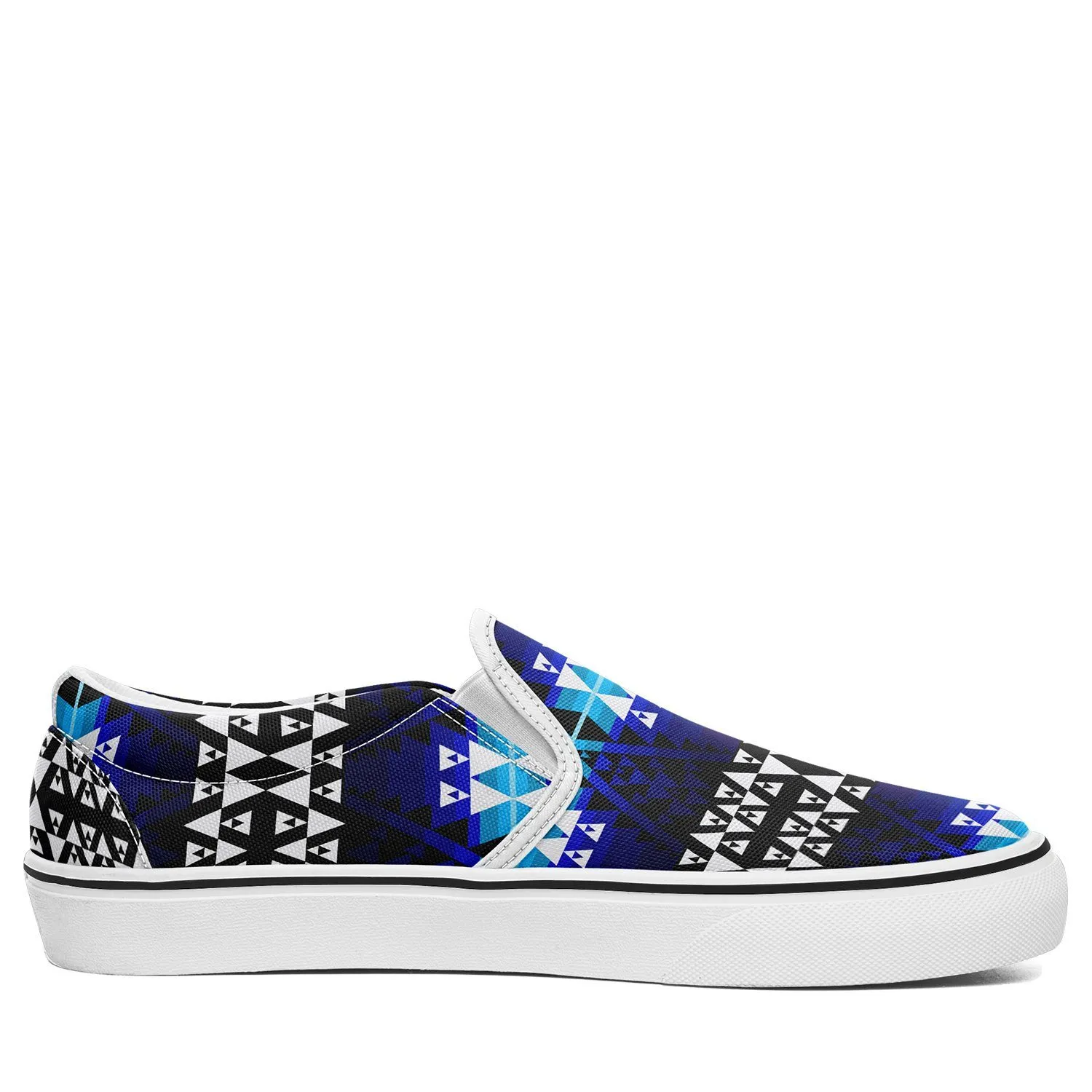 Writing on Stone Night Watch Otoyimm Kid's Canvas Slip On Shoes