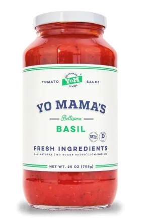 Yo Mama's Bellisima Basil 708g