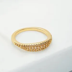 Zafino Claudia Ring - Yellow Gold